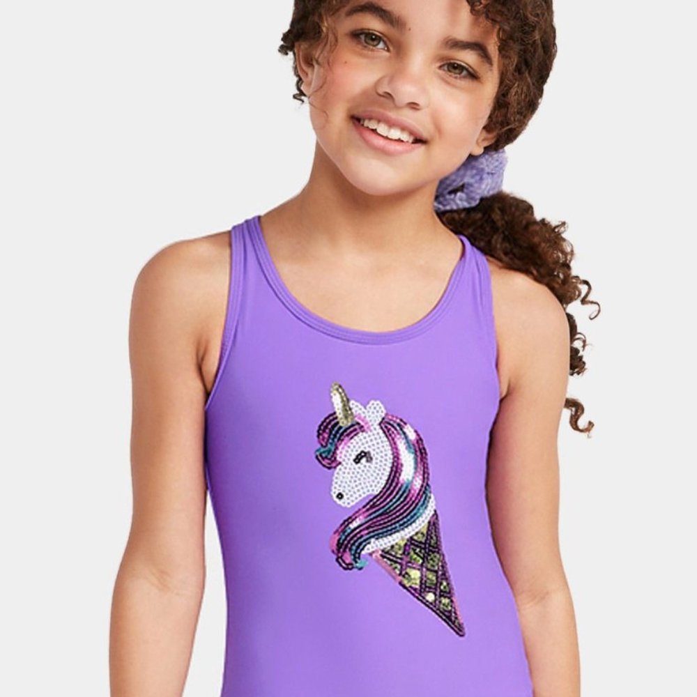 unicone cross back one piece swimsuit